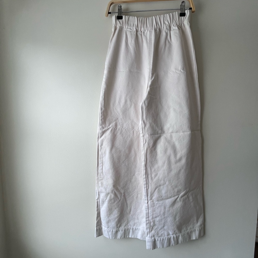 Elizabeth Suzann natural Florence Wide-Leg Pants S-T